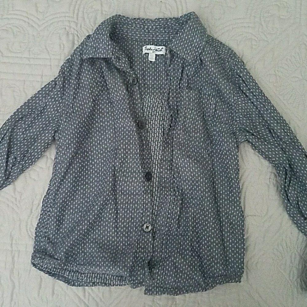 Girls Button Down Shirt